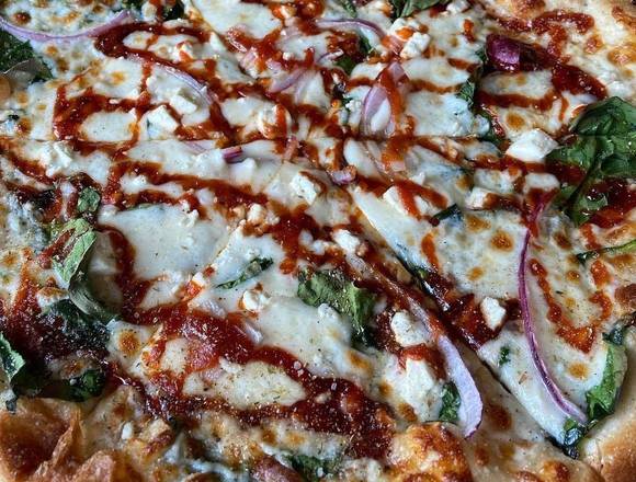 Order The Drizzle Pizza food online from Mid City Pizza store, New Orleans on bringmethat.com