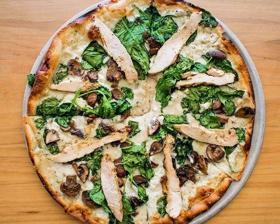 Order Truffle Infused Roasted Mushrooms & Chicken food online from HS Green store, Houston on bringmethat.com