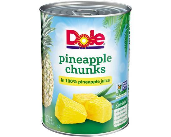 Order DOLE Pineapple Chunks food online from Fresko Market store, Miami on bringmethat.com