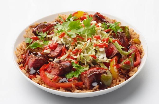 Order Korean BBQ Burrito food online from California tortilla store, Arlington on bringmethat.com