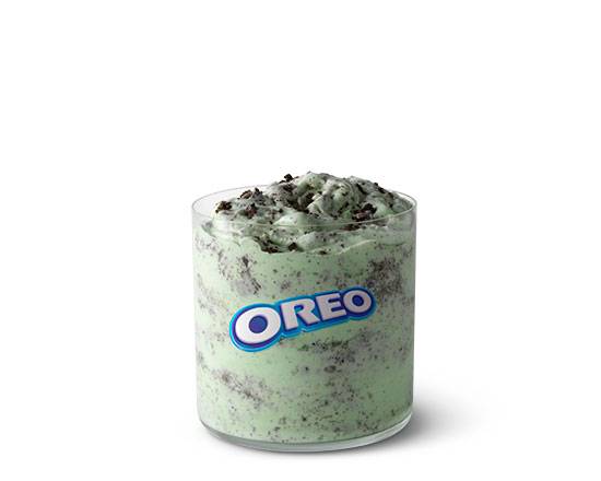 Order Oreo Shamrock McFlurry food online from Mcdonald's® store, GARLAND on bringmethat.com