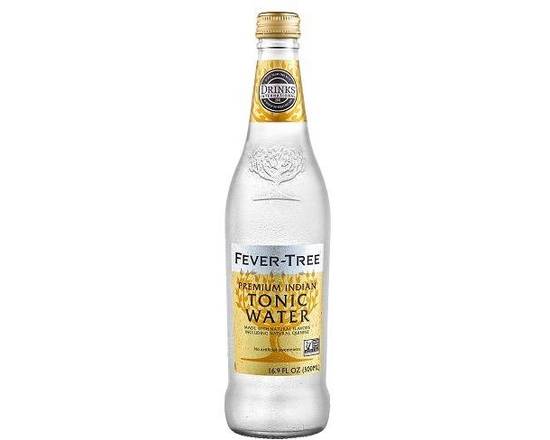 Order Fever-Tree Premium Indian Tonic Water 16.9 oz glass bottle  food online from Glenrose Liquor & Mini Mart store, Glendale on bringmethat.com