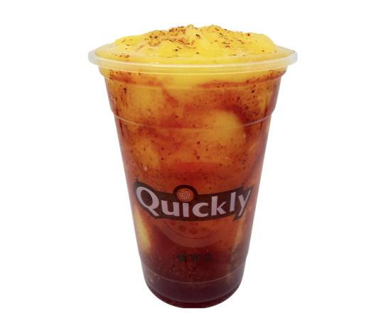 Order Cha-Mango Slush food online from Quickly Boba store, Los Angeles on bringmethat.com