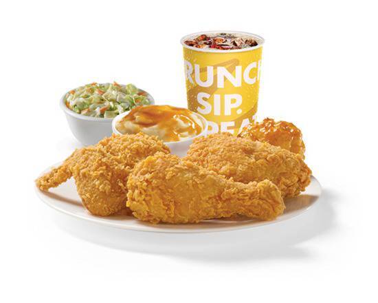 Order 3 Piece Mixed Chicken Combo food online from Church's Chicken store, Tampa on bringmethat.com