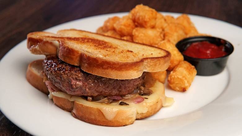 Order *Mushroom Onion & Swiss Burger food online from Hickory Tavern store, Columbia on bringmethat.com