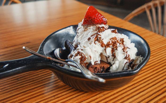 Order Big Fudge Brownie  food online from Centraal Grand Cafe & Tappery store, Milwaukee on bringmethat.com