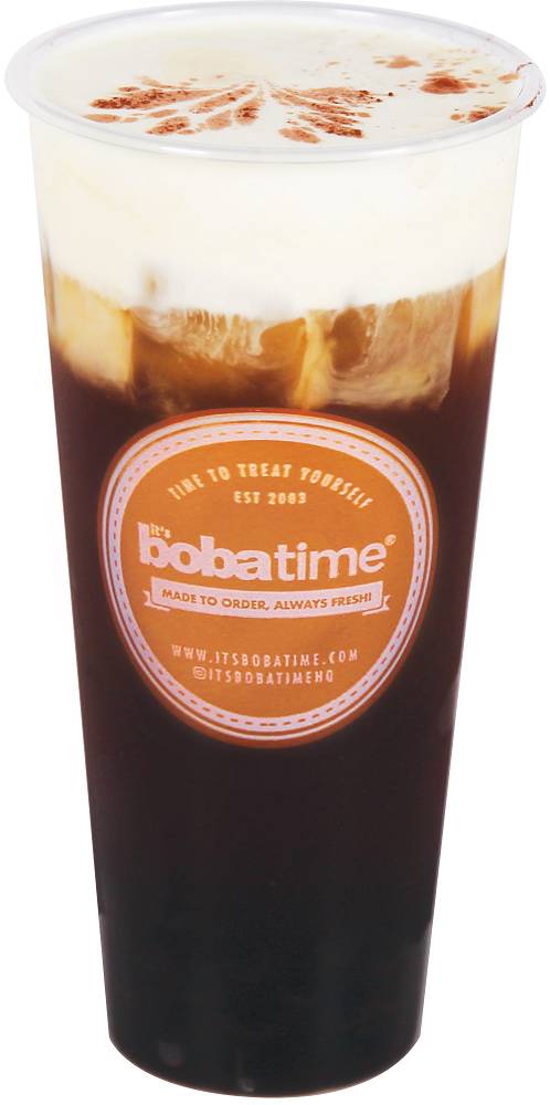 Order Sea Salt Iced Coffee food online from Boba Time store, Los Angeles on bringmethat.com