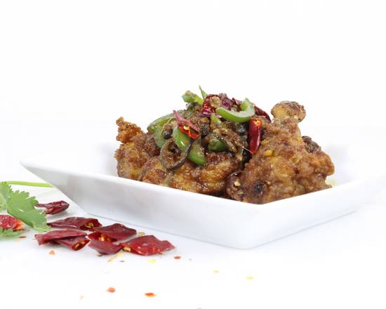 Order Wings of Heaven (6 pcs) food online from Inchin Bamboo Garden store, San Ramon on bringmethat.com