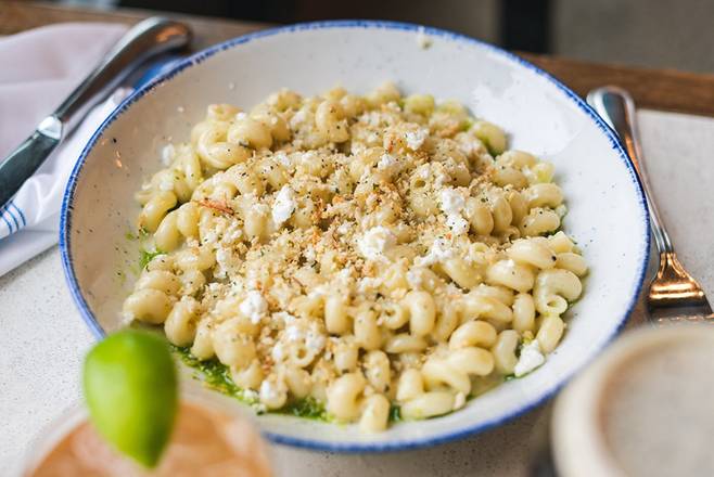 Order Rosemary Goat Cheese Mac food online from Centraal Grand Cafe & Tappery store, Milwaukee on bringmethat.com