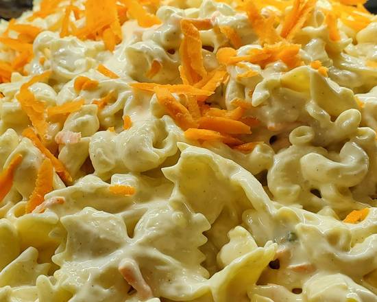 Order Macaroni Salad (1 LB) food online from Long Island Bagel Cafe store, Bellmore on bringmethat.com