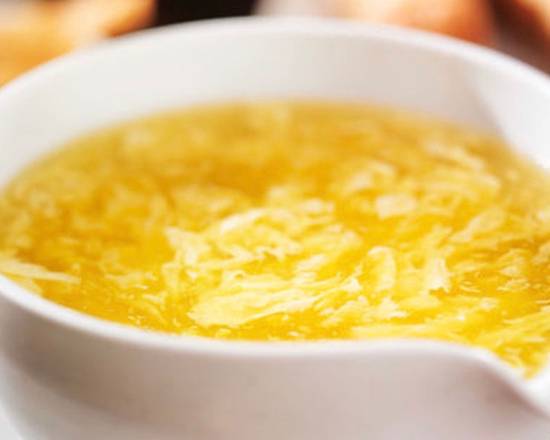 Order Corn Egg Flower Soup food online from China A Go Go store, Las Vegas on bringmethat.com
