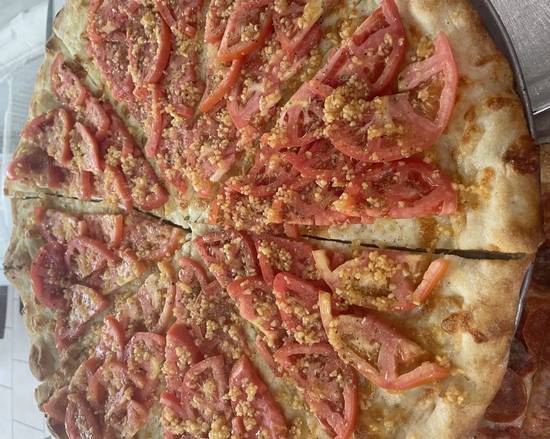 Order Tomato and Garlic Pizza food online from Lillian Pizzeria store, New York on bringmethat.com