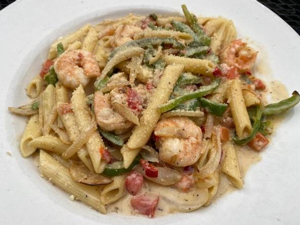 Order Shrimp Pasta food online from Dilworth Neighborhood Grille store, Charlotte on bringmethat.com