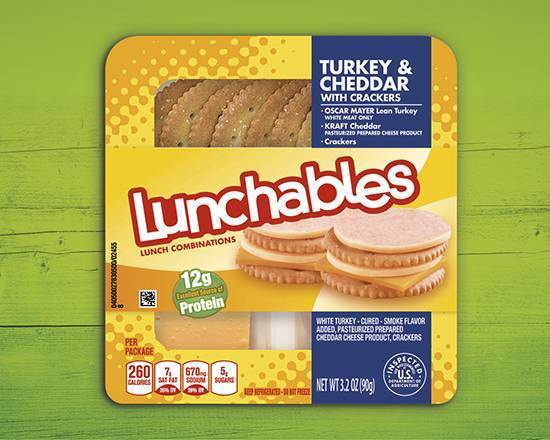 Order Lunchables Turkey and Cheddar (3.2 oz) food online from ampm store, Fresno on bringmethat.com
