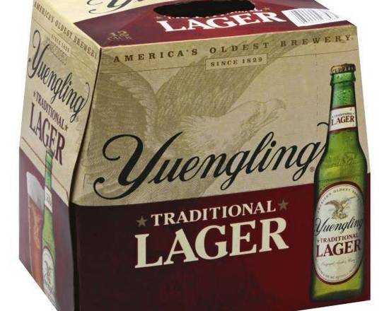 Order Yueng Lager  12 pack bottles food online from Princess Liquors store, Port Saint Lucie on bringmethat.com