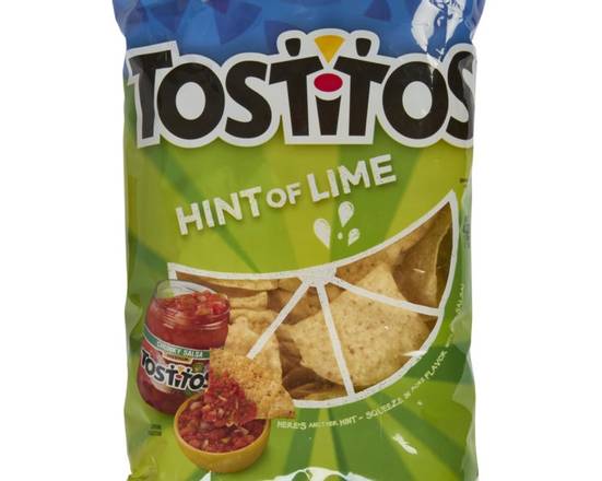 Order Tostitos Hint of Lime 13oz food online from Fresko Market store, Miami on bringmethat.com