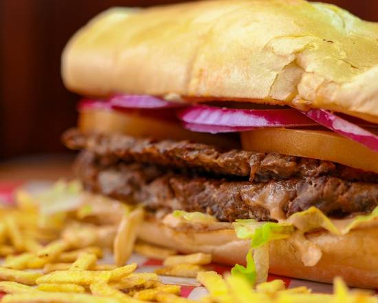 Order Steak Sandwich food online from Chimiking Restaurant store, Orlando on bringmethat.com