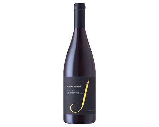 Order J Vineyards Pinot Noir, 750mL red wine (14.2% ABV) food online from Bellerose Wines & Liquor store, Queens on bringmethat.com
