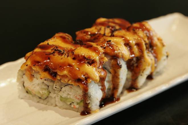 Order 55Lion King Roll food online from Izakaya Sushi & Bar store, Renton on bringmethat.com