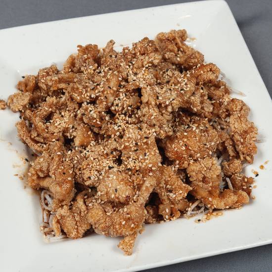 Order Sesame Chicken food online from Grand House Asian Bistro store, Oklahoma City on bringmethat.com
