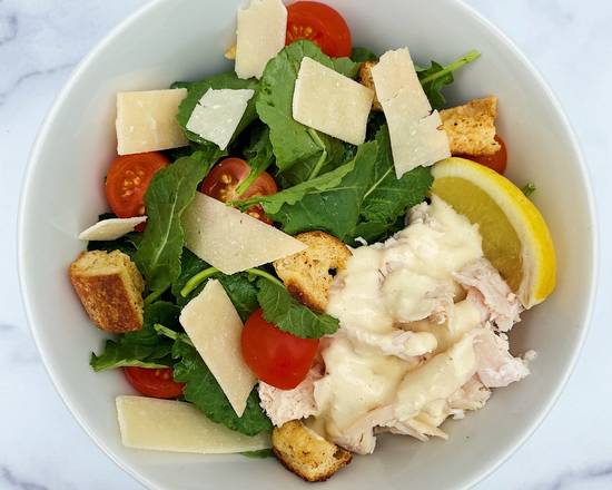 Order Kale Caesar Salad with Mary's Chicken food online from La Boulangerie De San Francisco store, San Francisco on bringmethat.com