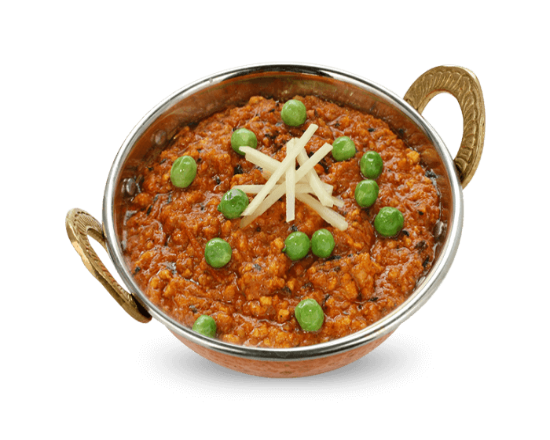 Agneau keema matar