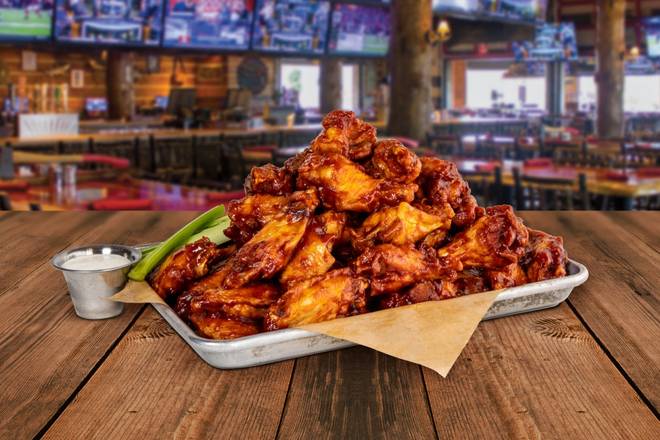 Order 48 Wings food online from Twin Peaks Restaurant store, Oakbrook Terrace on bringmethat.com