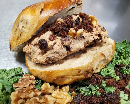 Order Cinnamon Raisin Walnut Cream Cheese food online from Long Island Bagel Cafe store, Bellmore on bringmethat.com