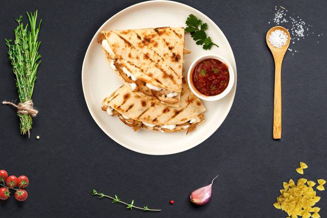 Order Chicken Quesadilla  food online from Fork & Pasta store, West Bloomfield on bringmethat.com