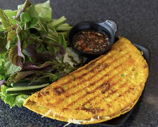 Order Bánh Xèo Đặc Biệt "Quán Mii" food online from Quan Mii Fountain Valley store, Fountain Valley on bringmethat.com