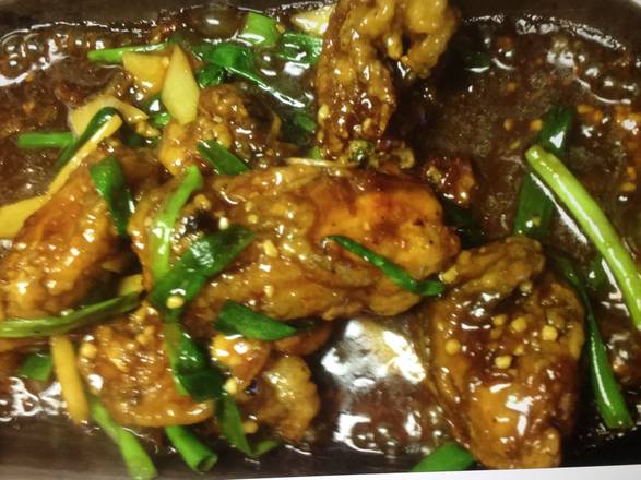Order Oyster in Sizzling Plate food online from Canton Chinese Restaurant store, Richardson on bringmethat.com