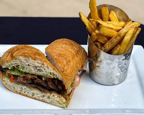 Order Steak 'Wich food online from Three Kings Pub By Dirk Flanigan store, Arlington Heights on bringmethat.com