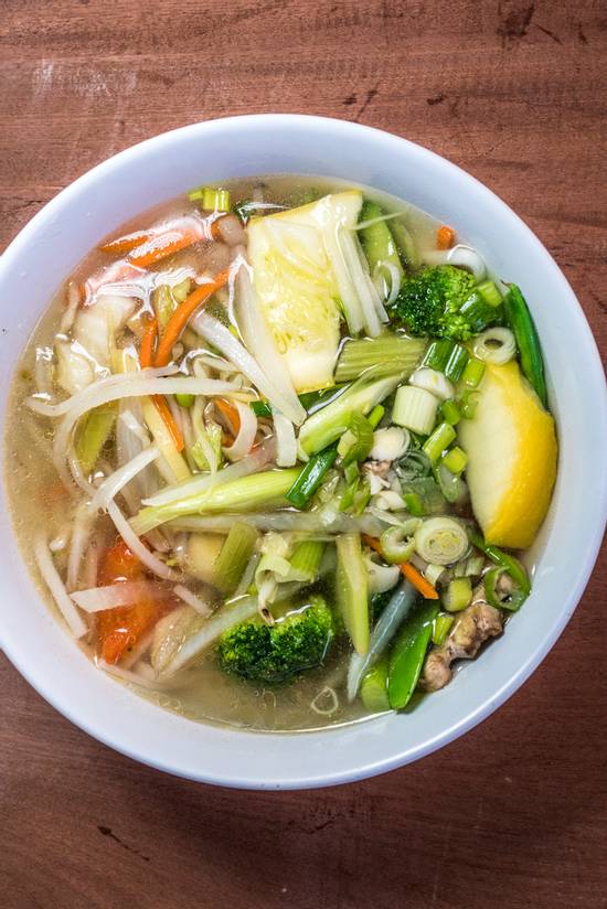 Order Buddha Delight Noodle Soup food online from Amerasia Kungfood store, Covington on bringmethat.com