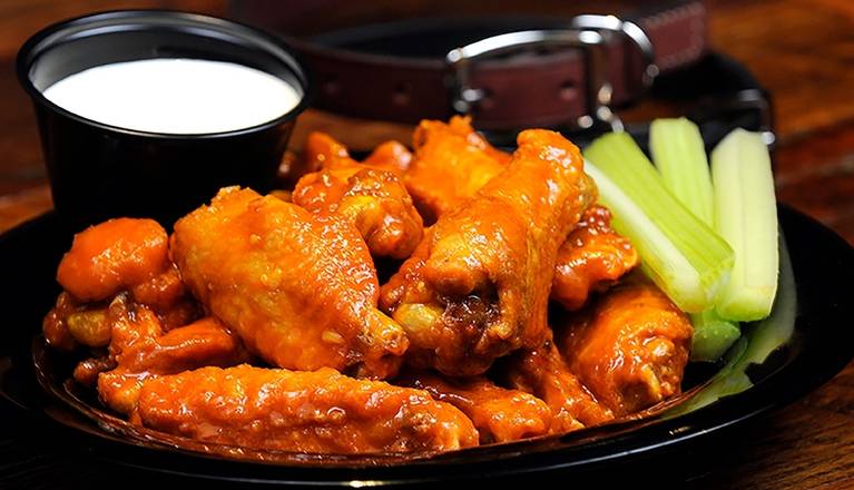 Order 25 Bone-In Wings food online from Double Dogs store, Knoxville on bringmethat.com