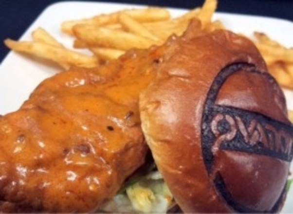 Order BUFFALO CHICKEN SANDWICH food online from Ovation Bistro & Bar-Lakeland store, Lakeland on bringmethat.com
