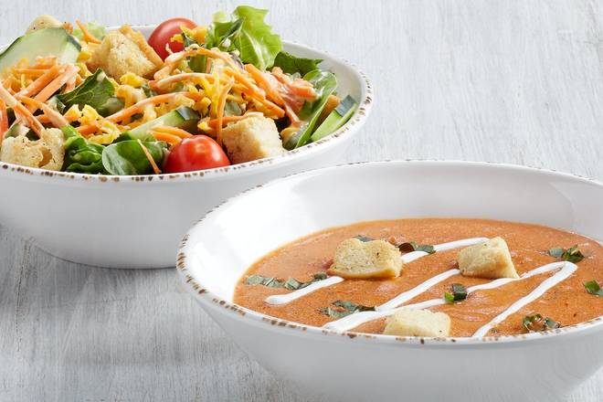 Order Half Salad & Cup Soup Pick A Pair food online from Newk's Eatery store, Murfreesboro on bringmethat.com