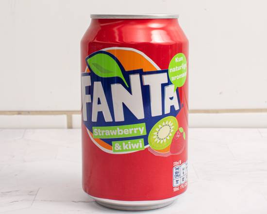 Canette Fanta Fraise Kiwi