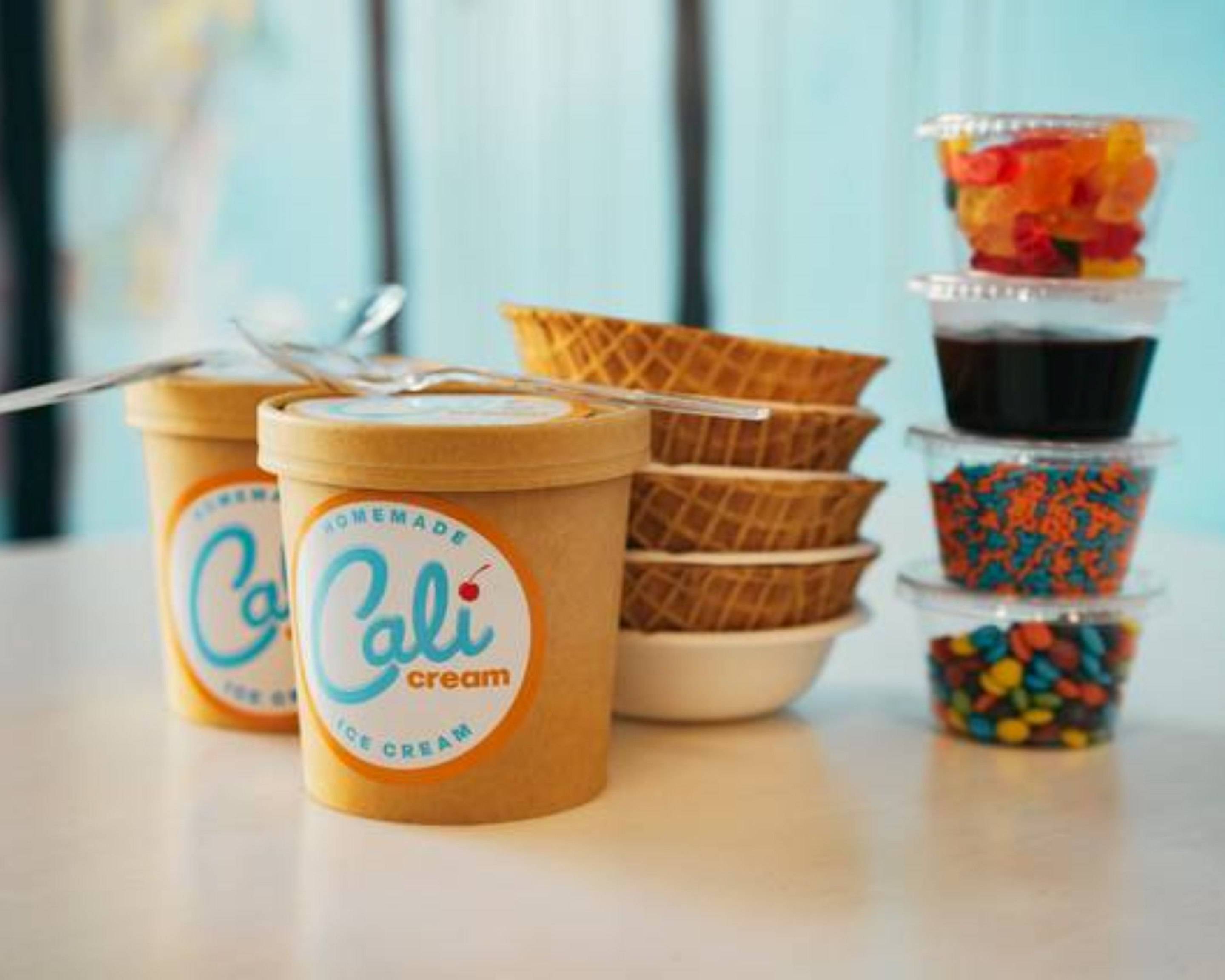 Cali Cream Homemade Ice Cream Menu San Diego • Order Cali Cream