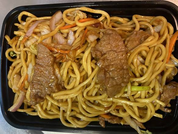 Order Beef Lo Mein food online from China Express store, Minneapolis on bringmethat.com
