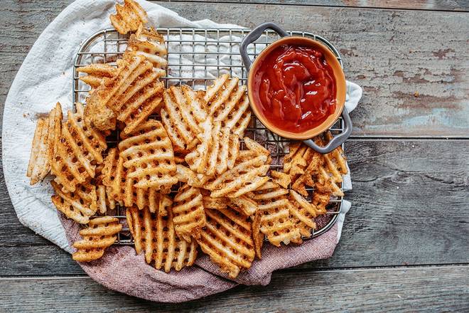 Order SIDE OF WAFFLE FRIES food online from Old Chicago 18 store, Westminster on bringmethat.com