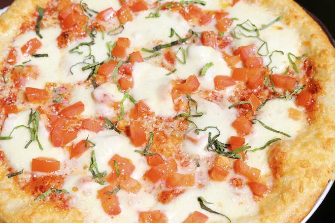 Order Margherita Pizza food online from Boombozz Taphouse store, Louisville on bringmethat.com