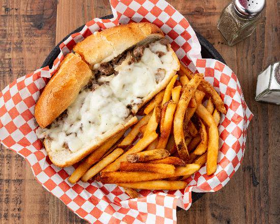 Order Steak Onion and Cheese food online from Mineo's Wings, Pizza & Raw Bar store, Dania Beach on bringmethat.com