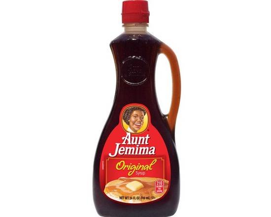 Order Aunt Jemima Syrup (24 oz) food online from Bay Supermarket store, Miami Beach on bringmethat.com