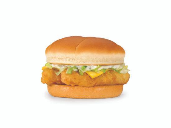 Order Cod Sandwich Burger food online from A&W Restaurant store, Tampa on bringmethat.com