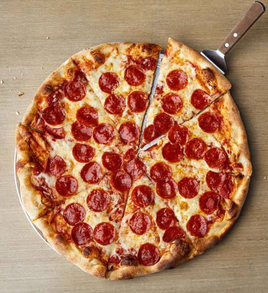 Order Build Your Own Pizza - Med 12" food online from Johnny New York Style Pizza store, Lawrenceville on bringmethat.com