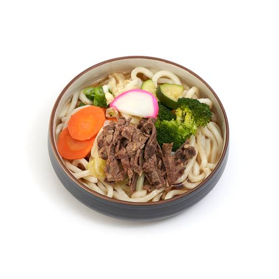 Order Beef Udon food online from Yogi Teriyaki & Grill store, Mesa on bringmethat.com