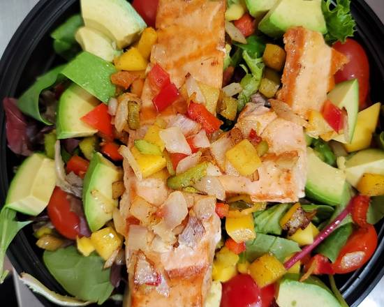 Order Grilled Salmon Salad food online from Ultimate Grill store, New York on bringmethat.com