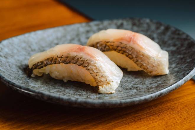 Order Dorade (European Sea Bream) - 2pcs food online from OMAKAI sushi store, Aventura on bringmethat.com