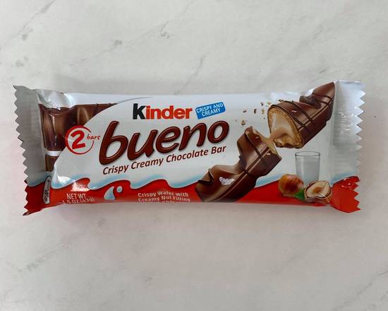 Order Kinder Bueno Crispy Creamy Chocolate Bar 1.5oz food online from Icream Yogurt & Crepes store, Falls Church on bringmethat.com