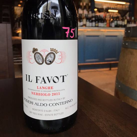 Order 2015 Poderi Aldo Conterno Nebbiolo Il Favot, Langhe ITA food online from Resolute Wine Shop store, San Francisco on bringmethat.com